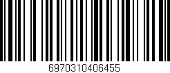 Código de barras (EAN, GTIN, SKU, ISBN): '6970310406455'