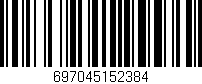 Código de barras (EAN, GTIN, SKU, ISBN): '697045152384'