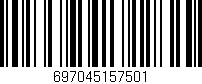 Código de barras (EAN, GTIN, SKU, ISBN): '697045157501'