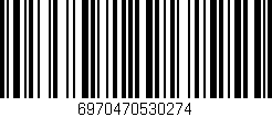 Código de barras (EAN, GTIN, SKU, ISBN): '6970470530274'