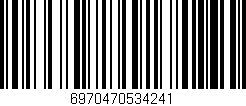 Código de barras (EAN, GTIN, SKU, ISBN): '6970470534241'