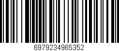 Código de barras (EAN, GTIN, SKU, ISBN): '6979234965352'