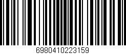 Código de barras (EAN, GTIN, SKU, ISBN): '6980410223159'