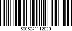 Código de barras (EAN, GTIN, SKU, ISBN): '6985241112023'