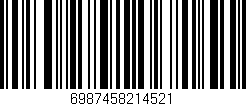 Código de barras (EAN, GTIN, SKU, ISBN): '6987458214521'
