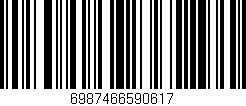 Código de barras (EAN, GTIN, SKU, ISBN): '6987466590617'