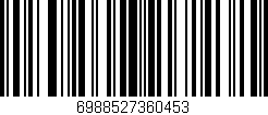 Código de barras (EAN, GTIN, SKU, ISBN): '6988527360453'