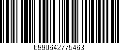 Código de barras (EAN, GTIN, SKU, ISBN): '6990642775463'
