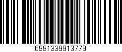 Código de barras (EAN, GTIN, SKU, ISBN): '6991339913779'