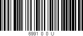 Código de barras (EAN, GTIN, SKU, ISBN): '6991_0_0_U'