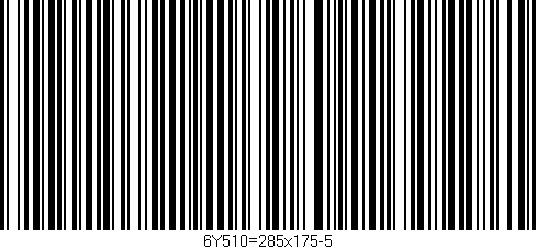 Código de barras (EAN, GTIN, SKU, ISBN): '6Y510=285x175-5'