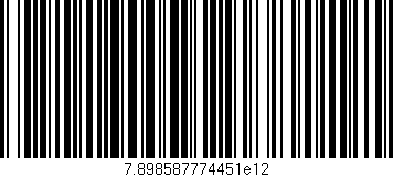 Código de barras (EAN, GTIN, SKU, ISBN): '7.898587774451e12'