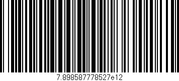 Código de barras (EAN, GTIN, SKU, ISBN): '7.898587778527e12'