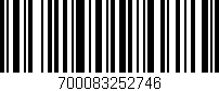 Código de barras (EAN, GTIN, SKU, ISBN): '700083252746'