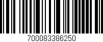 Código de barras (EAN, GTIN, SKU, ISBN): '700083386250'