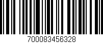 Código de barras (EAN, GTIN, SKU, ISBN): '700083456328'