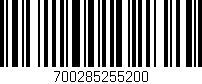 Código de barras (EAN, GTIN, SKU, ISBN): '700285255200'