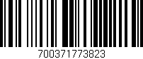 Código de barras (EAN, GTIN, SKU, ISBN): '700371773823'