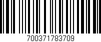 Código de barras (EAN, GTIN, SKU, ISBN): '700371783709'