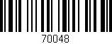 Código de barras (EAN, GTIN, SKU, ISBN): '70048'