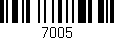 Código de barras (EAN, GTIN, SKU, ISBN): '7005'