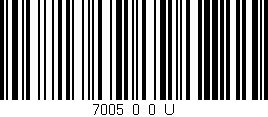 Código de barras (EAN, GTIN, SKU, ISBN): '7005_0_0_U'