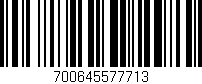 Código de barras (EAN, GTIN, SKU, ISBN): '700645577713'