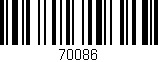 Código de barras (EAN, GTIN, SKU, ISBN): '70086'