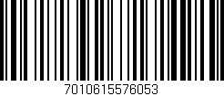 Código de barras (EAN, GTIN, SKU, ISBN): '7010615576053'
