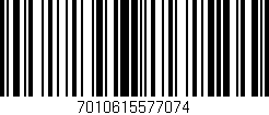 Código de barras (EAN, GTIN, SKU, ISBN): '7010615577074'