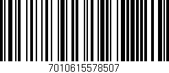 Código de barras (EAN, GTIN, SKU, ISBN): '7010615578507'