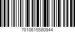 Código de barras (EAN, GTIN, SKU, ISBN): '7010615580944'