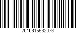 Código de barras (EAN, GTIN, SKU, ISBN): '7010615582078'