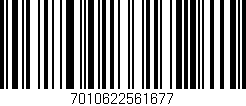 Código de barras (EAN, GTIN, SKU, ISBN): '7010622561677'