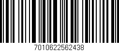Código de barras (EAN, GTIN, SKU, ISBN): '7010622562438'
