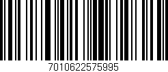 Código de barras (EAN, GTIN, SKU, ISBN): '7010622575995'