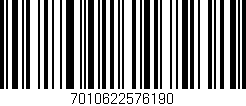 Código de barras (EAN, GTIN, SKU, ISBN): '7010622576190'
