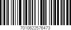 Código de barras (EAN, GTIN, SKU, ISBN): '7010622576473'