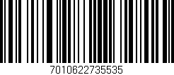 Código de barras (EAN, GTIN, SKU, ISBN): '7010622735535'