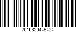 Código de barras (EAN, GTIN, SKU, ISBN): '7010639445434'