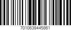 Código de barras (EAN, GTIN, SKU, ISBN): '7010639445861'