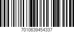 Código de barras (EAN, GTIN, SKU, ISBN): '7010639454337'