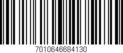 Código de barras (EAN, GTIN, SKU, ISBN): '7010646684130'