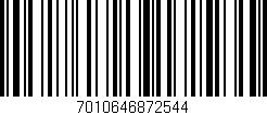 Código de barras (EAN, GTIN, SKU, ISBN): '7010646872544'