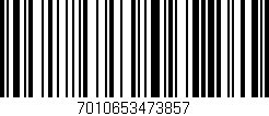 Código de barras (EAN, GTIN, SKU, ISBN): '7010653473857'