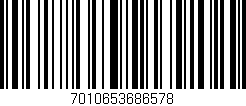 Código de barras (EAN, GTIN, SKU, ISBN): '7010653686578'