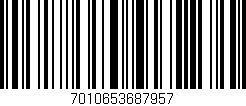 Código de barras (EAN, GTIN, SKU, ISBN): '7010653687957'