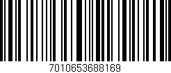 Código de barras (EAN, GTIN, SKU, ISBN): '7010653688169'