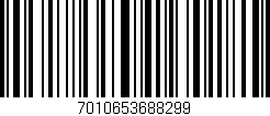 Código de barras (EAN, GTIN, SKU, ISBN): '7010653688299'