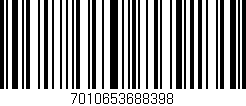 Código de barras (EAN, GTIN, SKU, ISBN): '7010653688398'